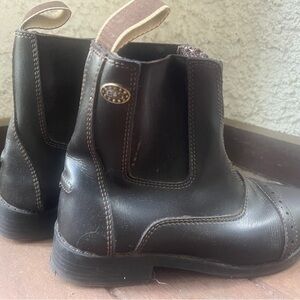 Children's Dark Brown Riding Boots